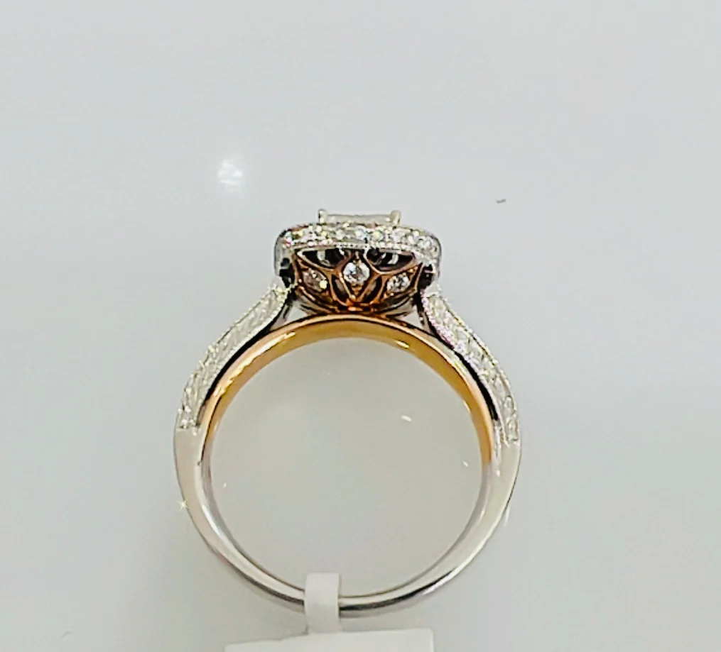 14K White Gold 1.08 Carat Diamond Ring - Image 4
