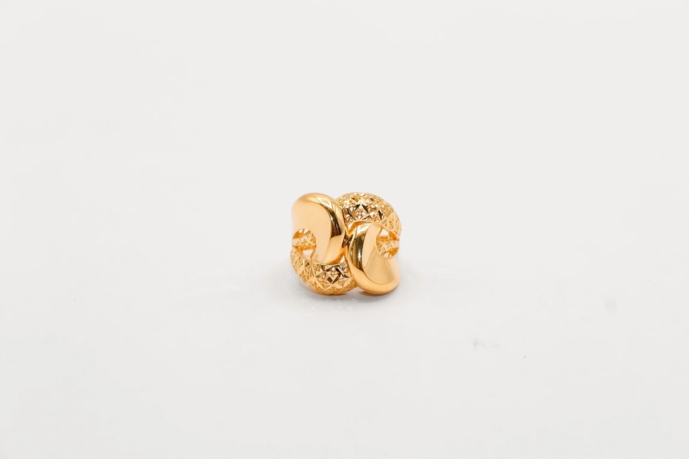 18K Gold Dome Ring