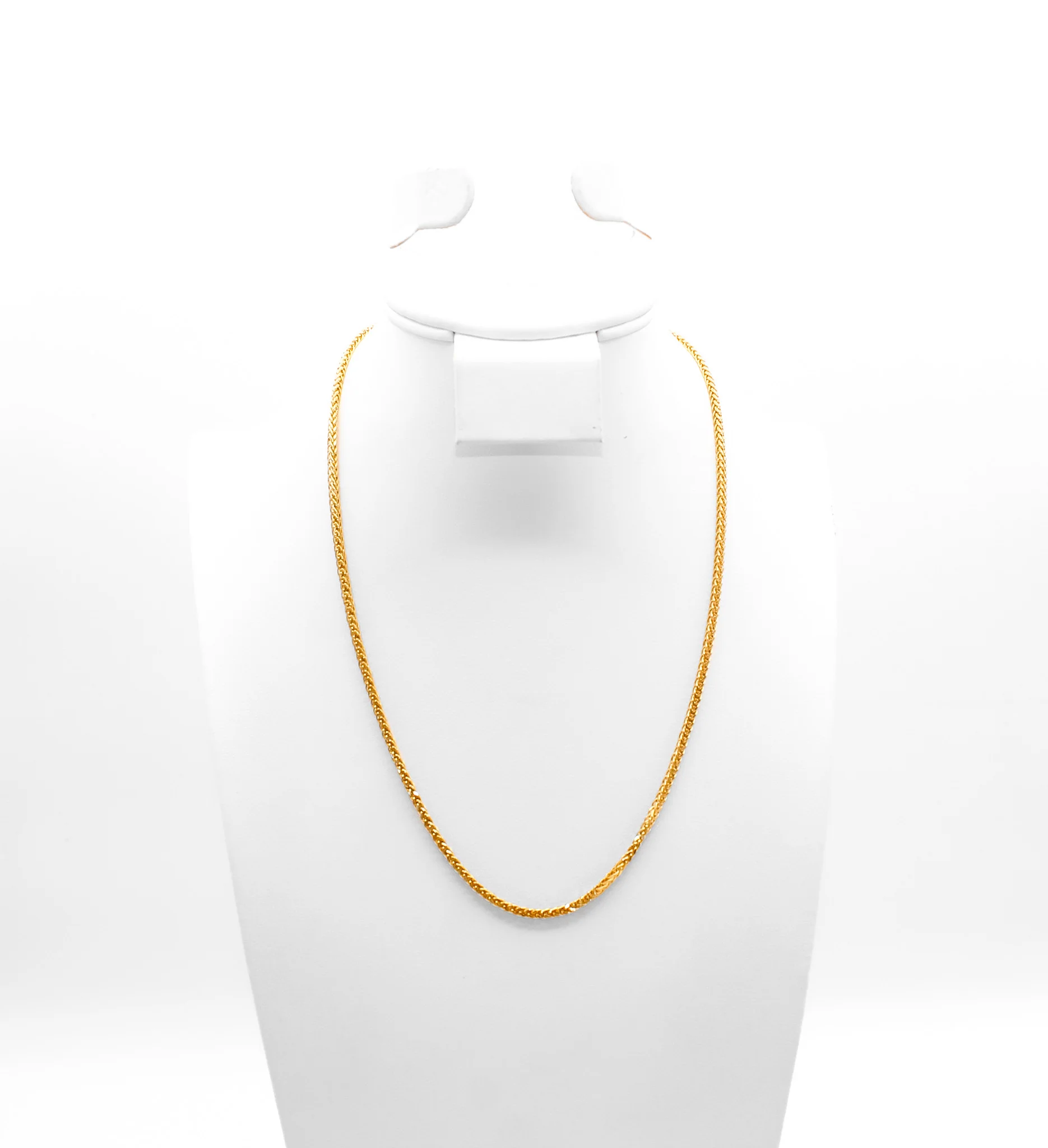 18K Gold Fox Chain