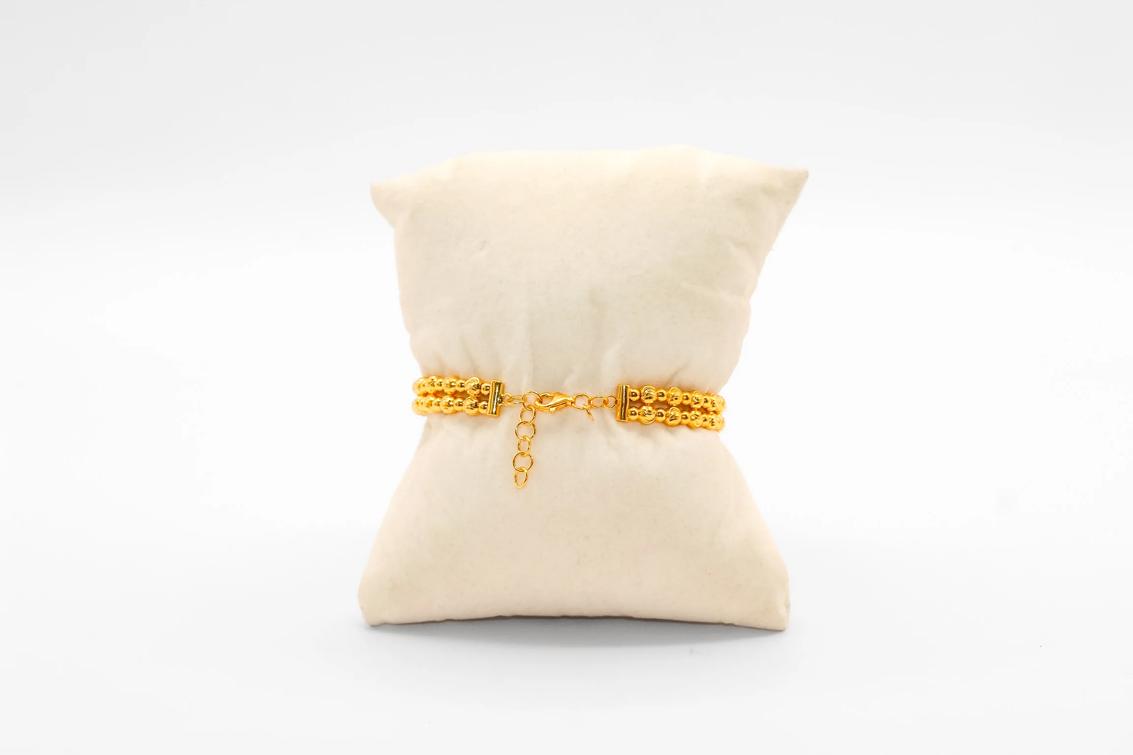 21K Gild Beaded Bracelet - Image 2