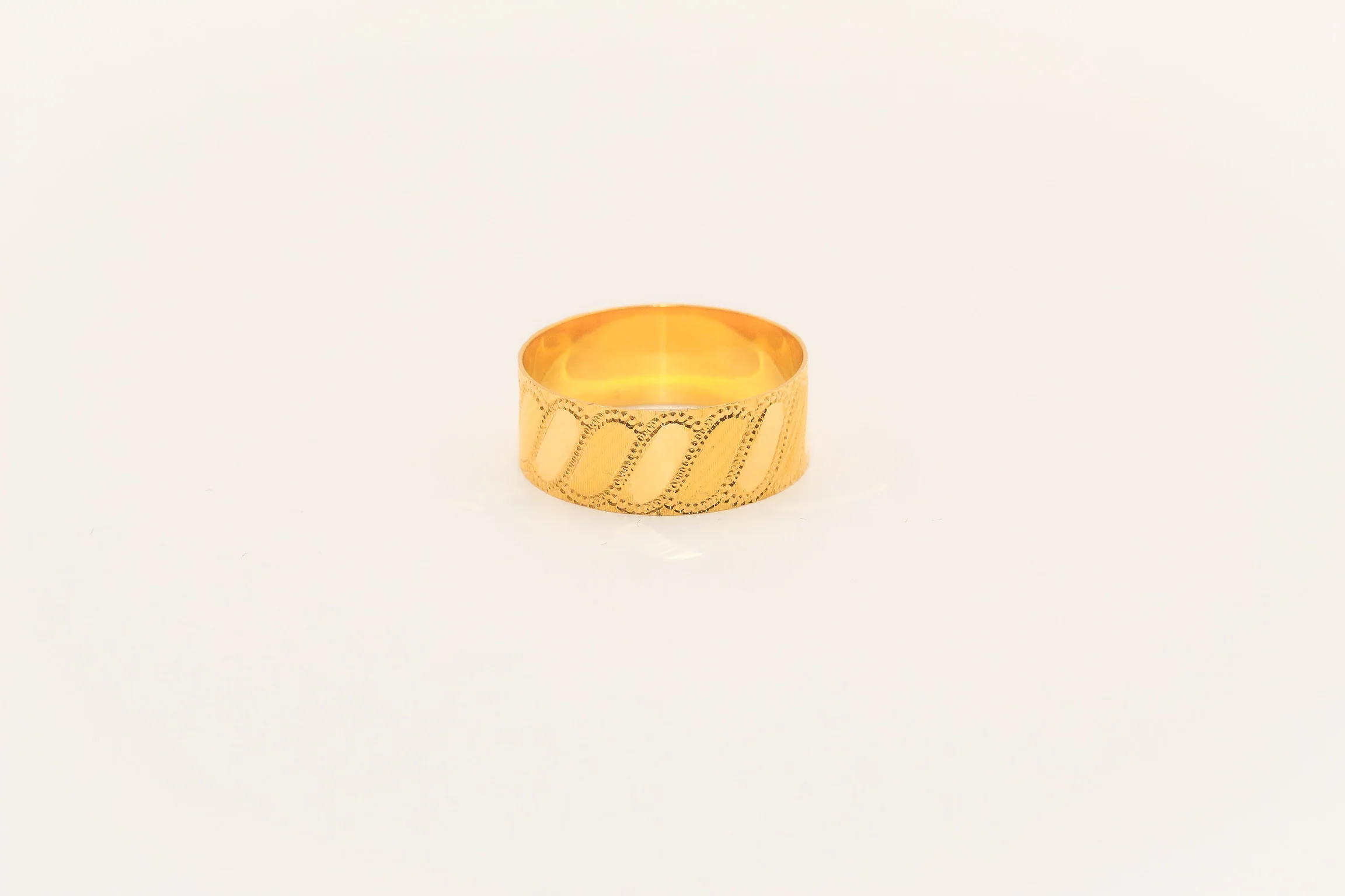 21K Gold Wide Band