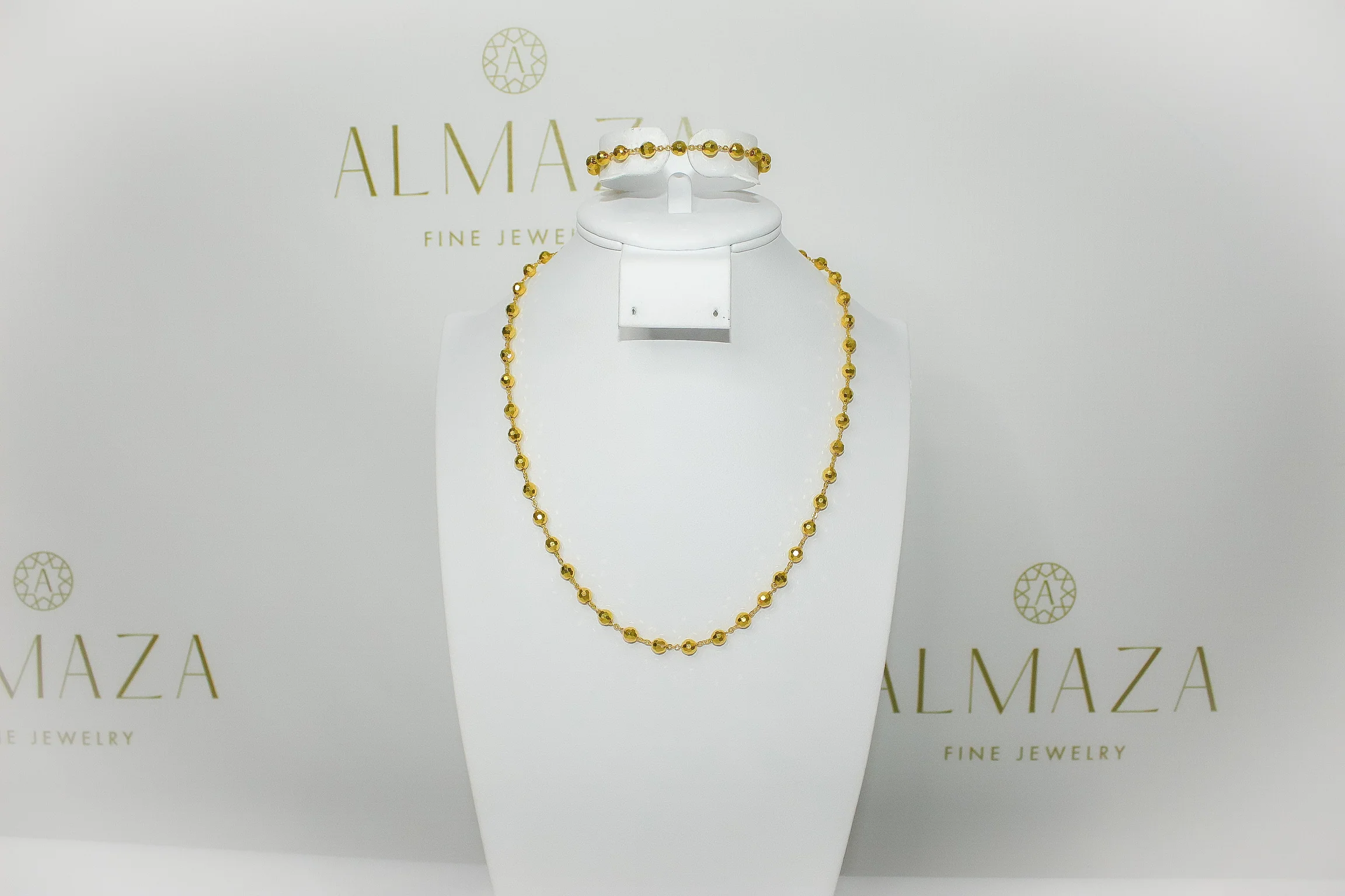 21K Gold Bead Set - Image 2