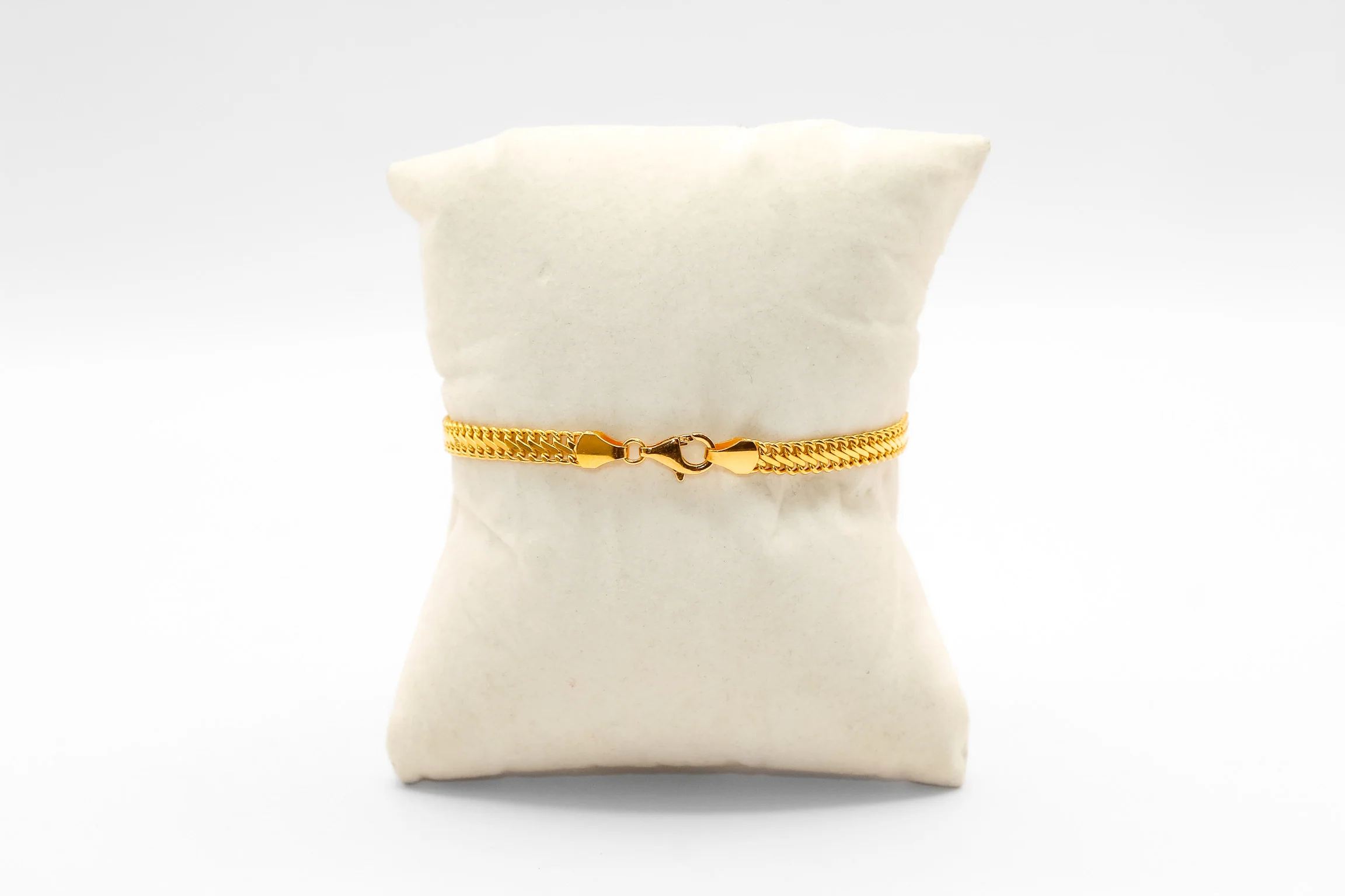 21K Gold Chain Bracelet - Image 2