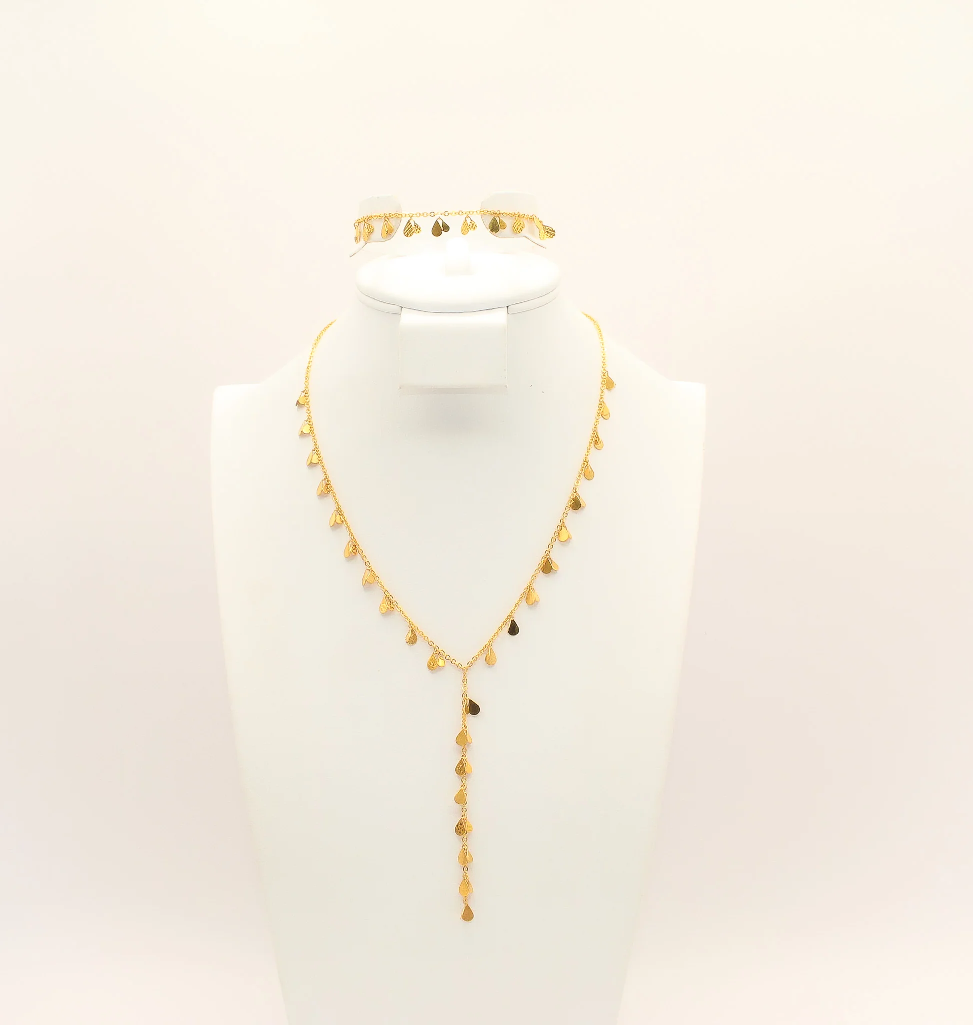 21K Gold Exquisite Half Set