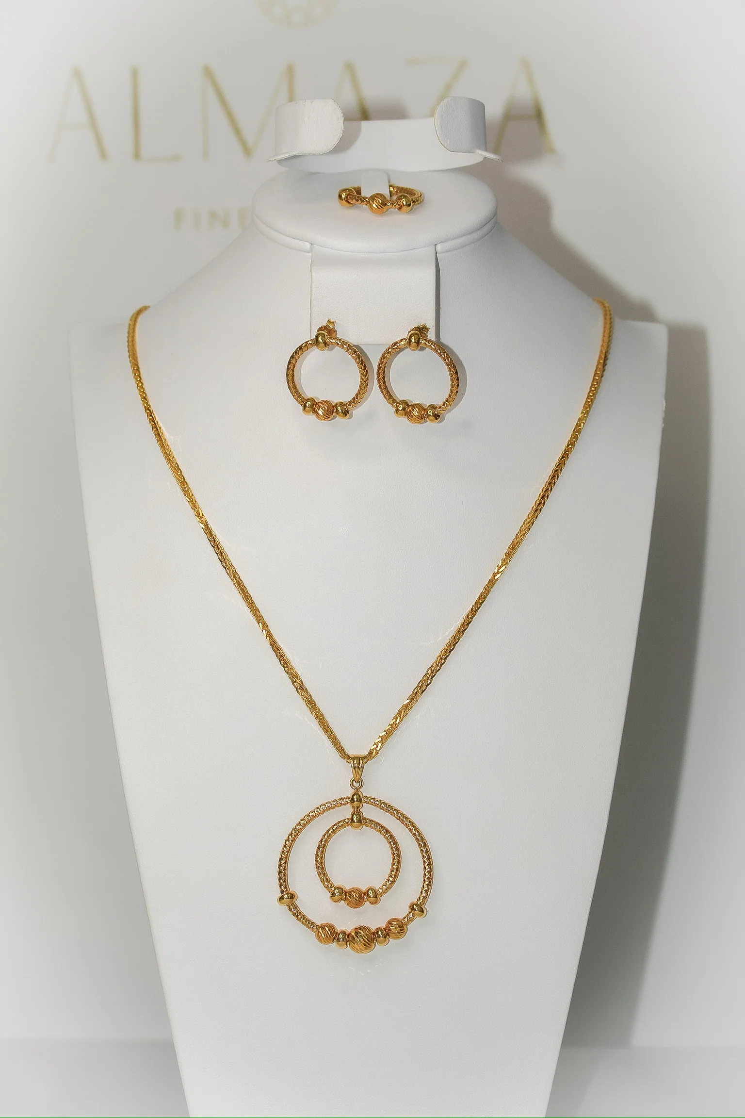 21K Gold Himo Set