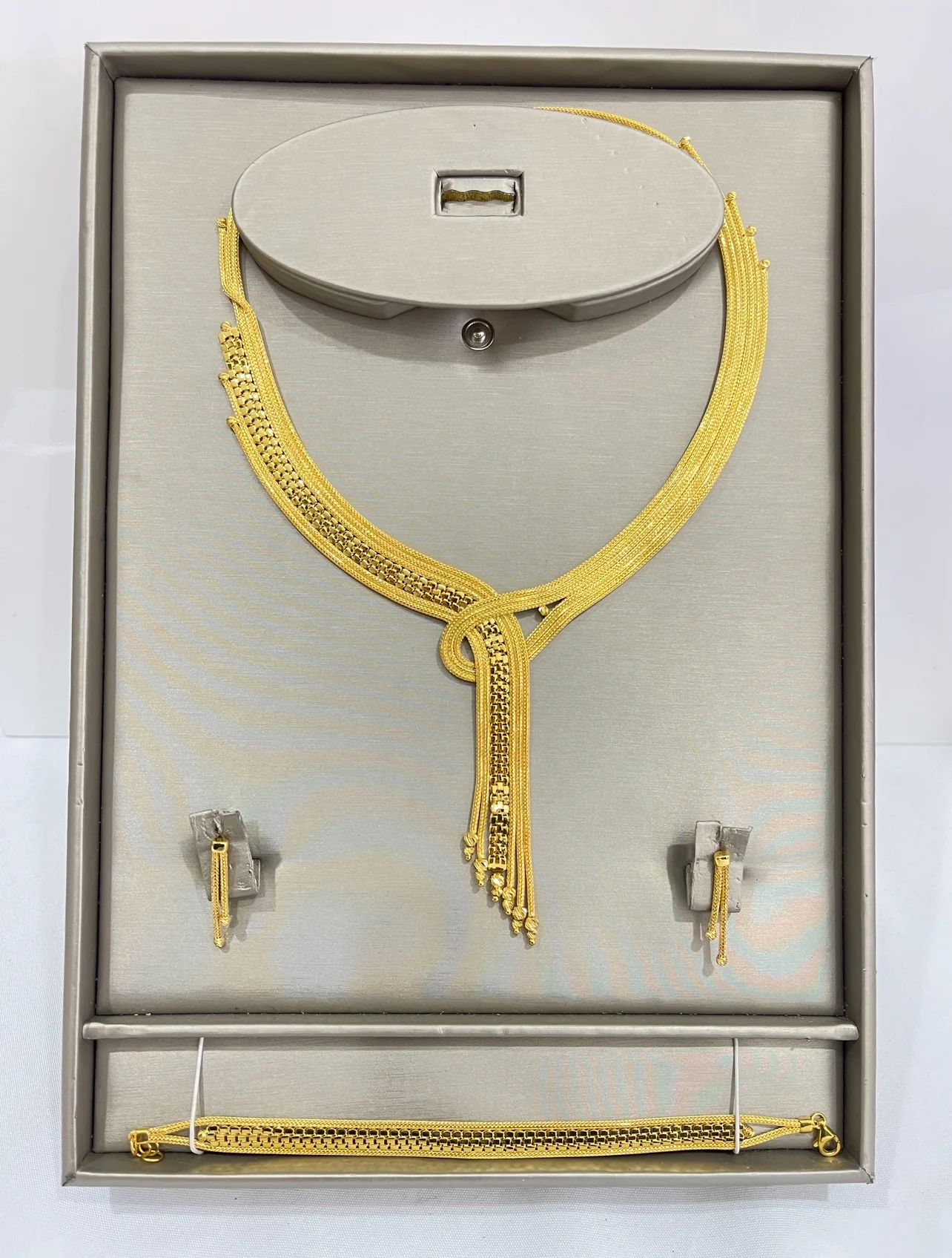 21K Gold Engagement Set