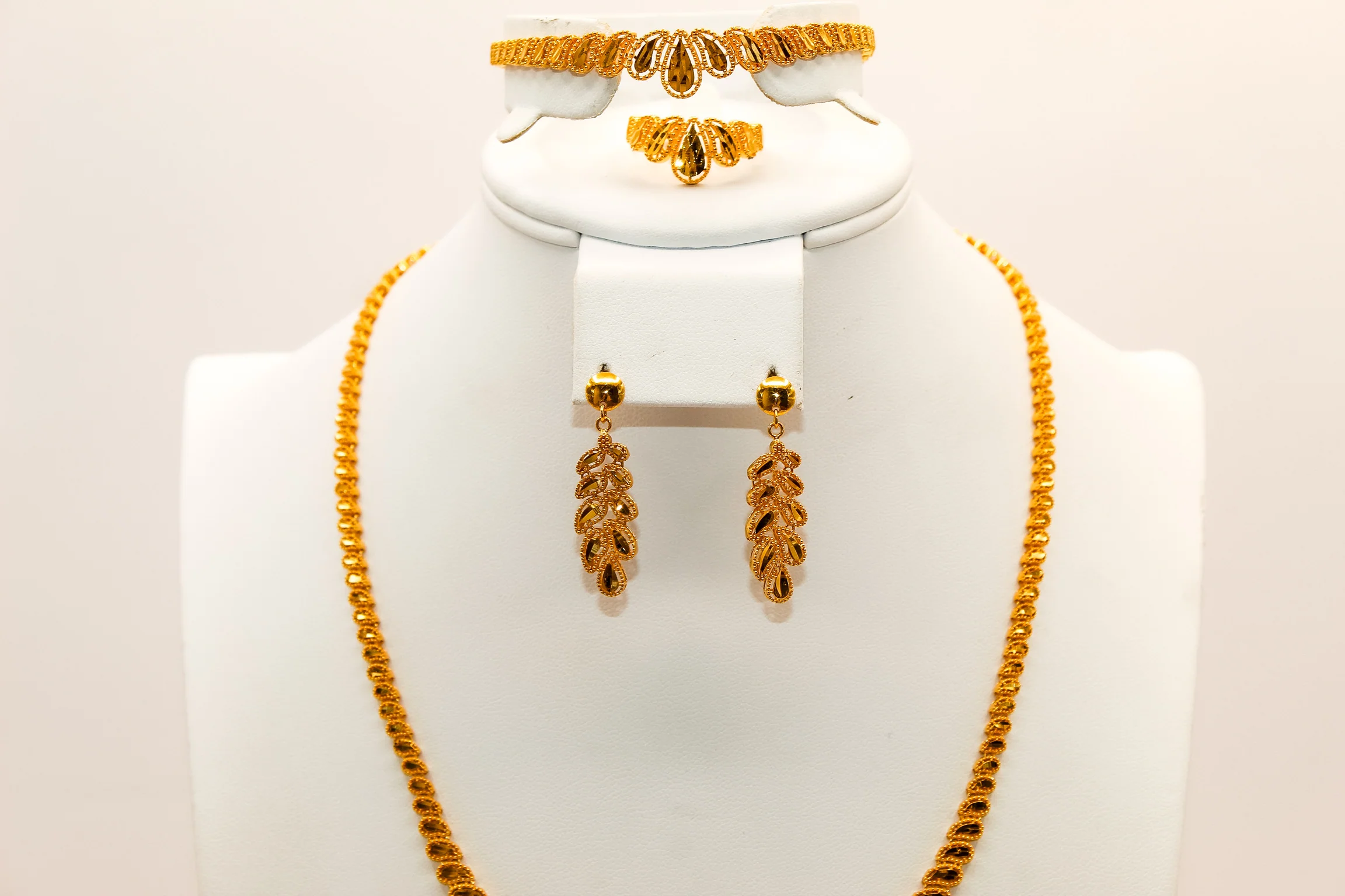 21K Gold Engagement Set - Image 2