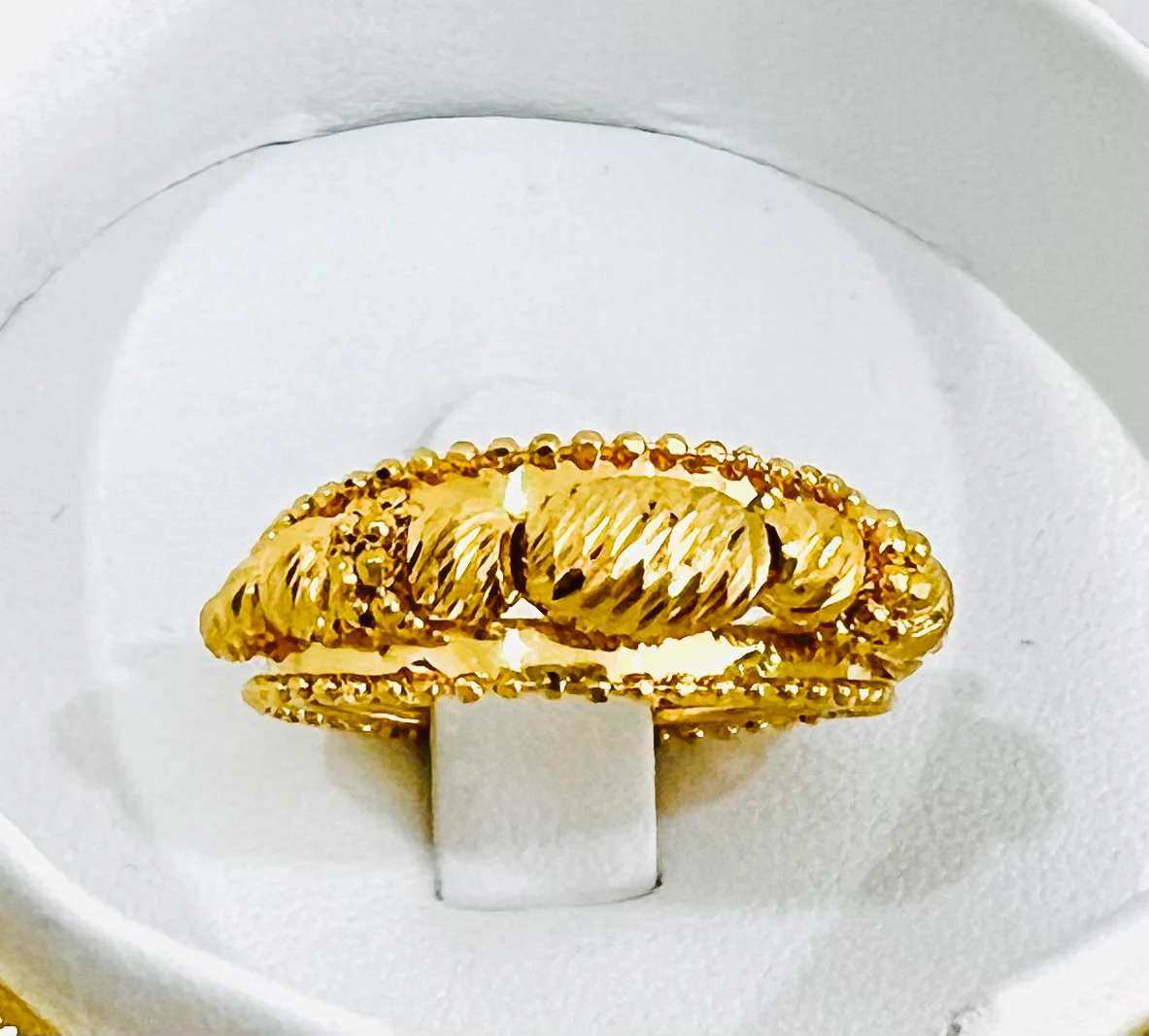 21K Gold Engagement Set - Image 4