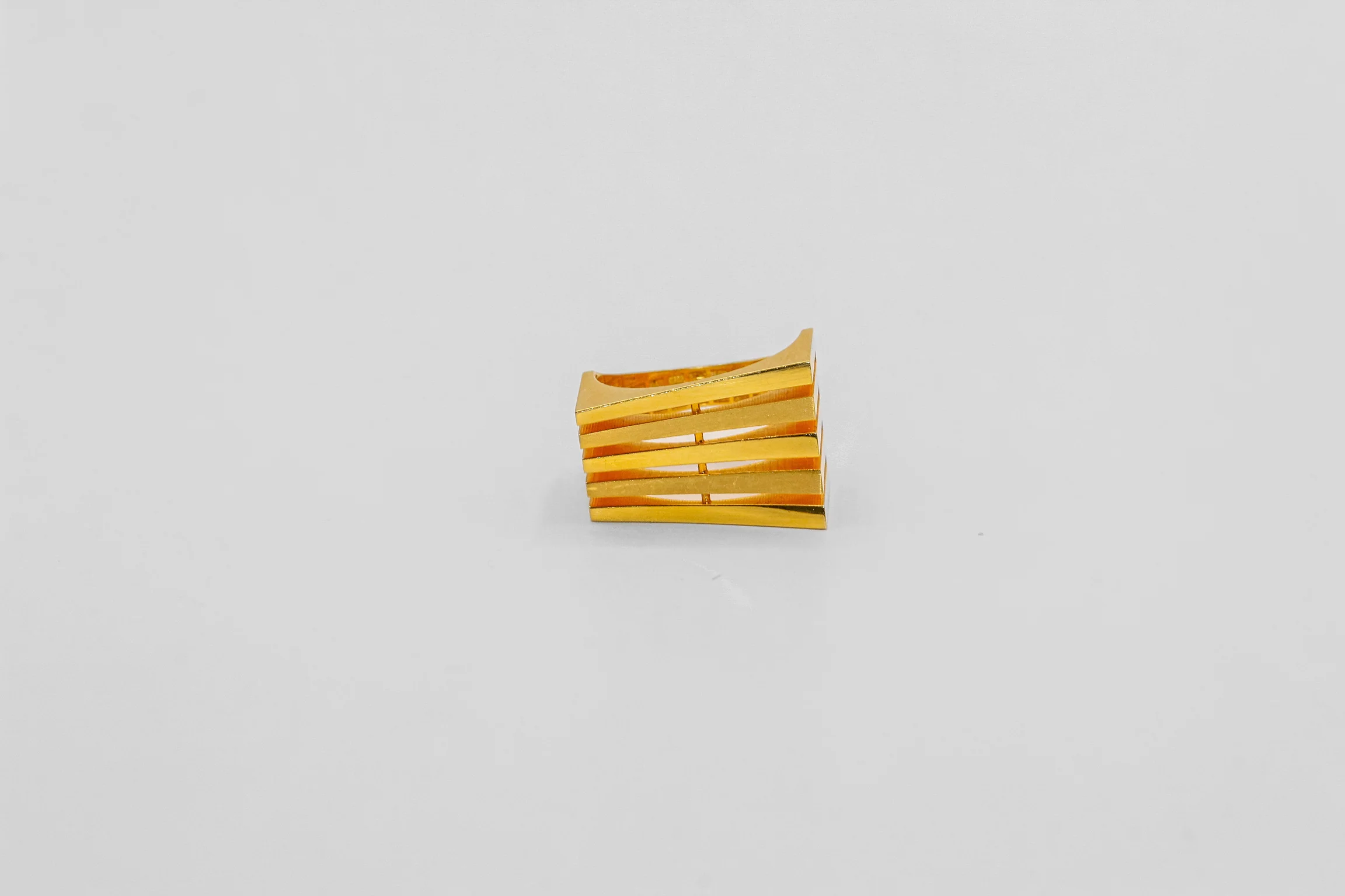 21K Gold Modern Ring