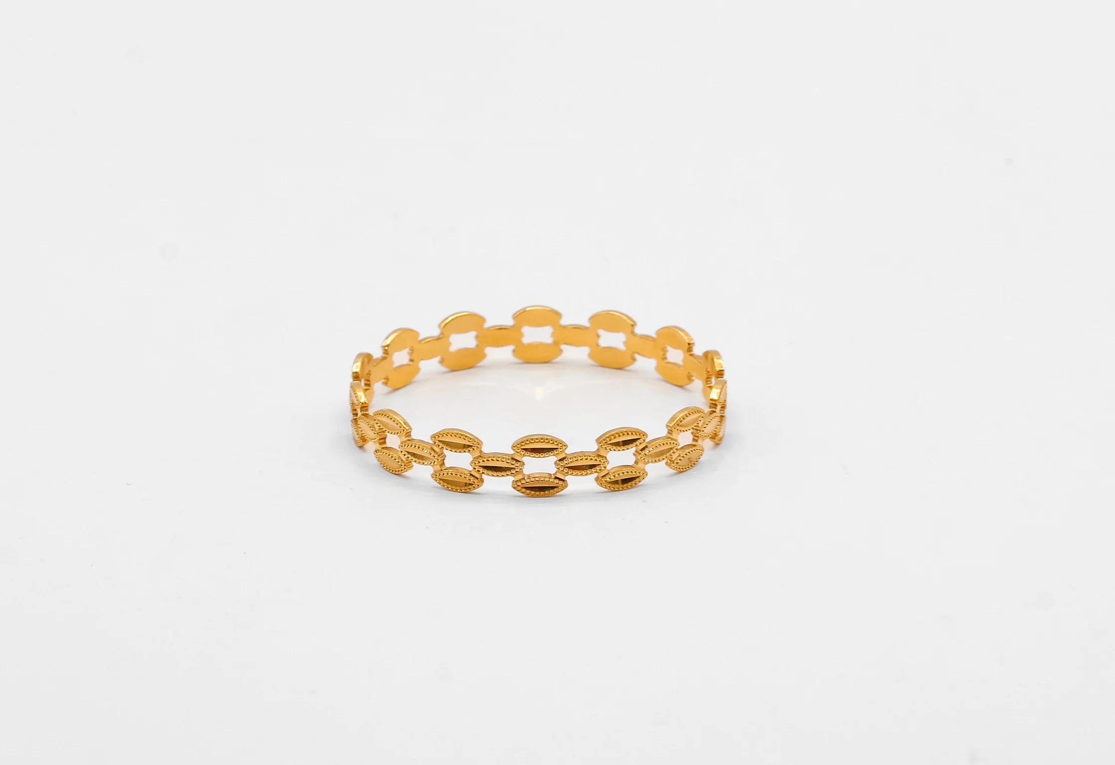 21K Gold Kids Bangle Bracelet