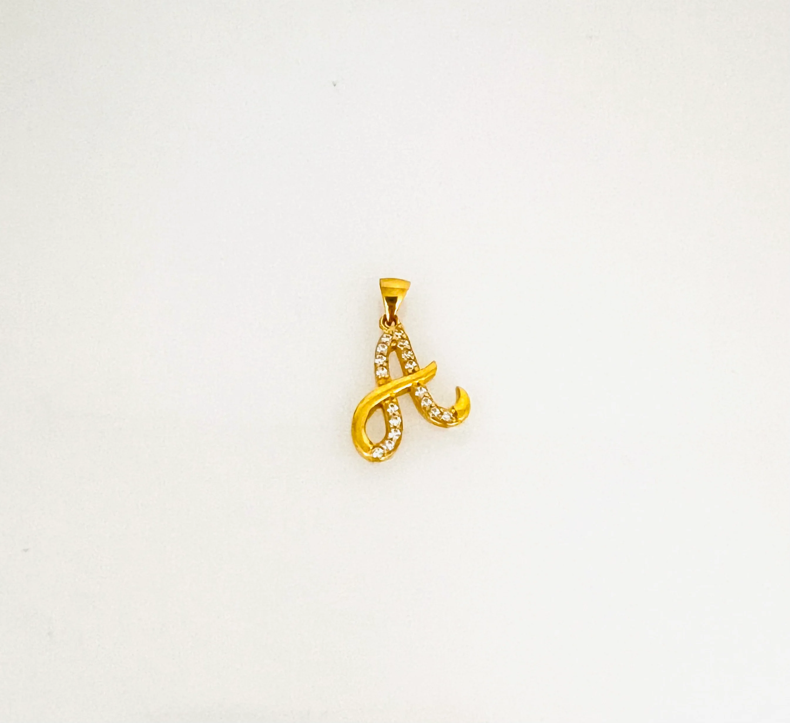 21K Gold Initial Charms
