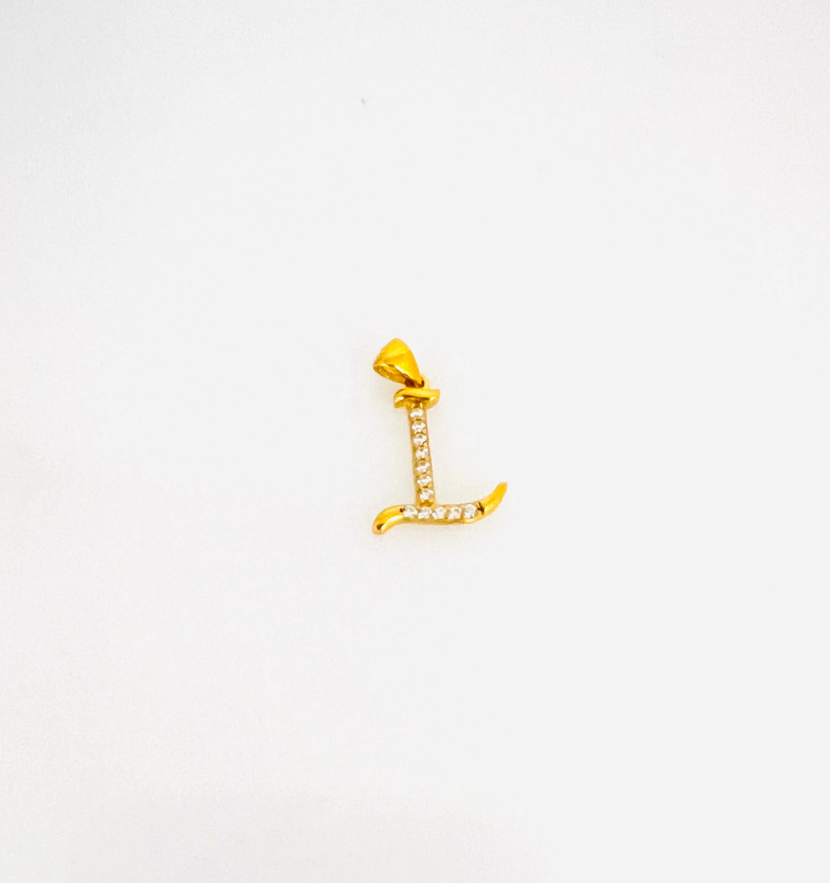 21K Gold Initial Charms - Image 10
