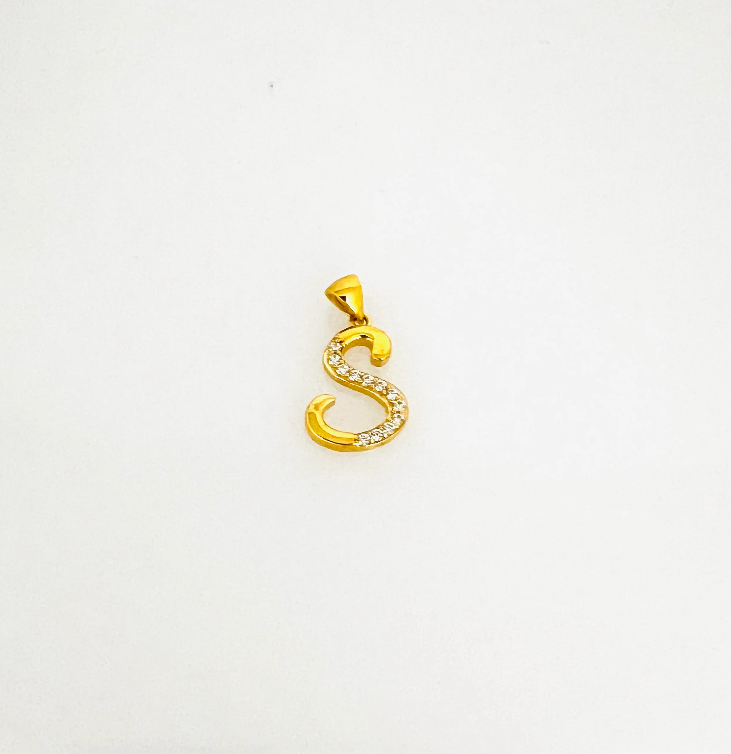21K Gold Initial Charms - Image 13