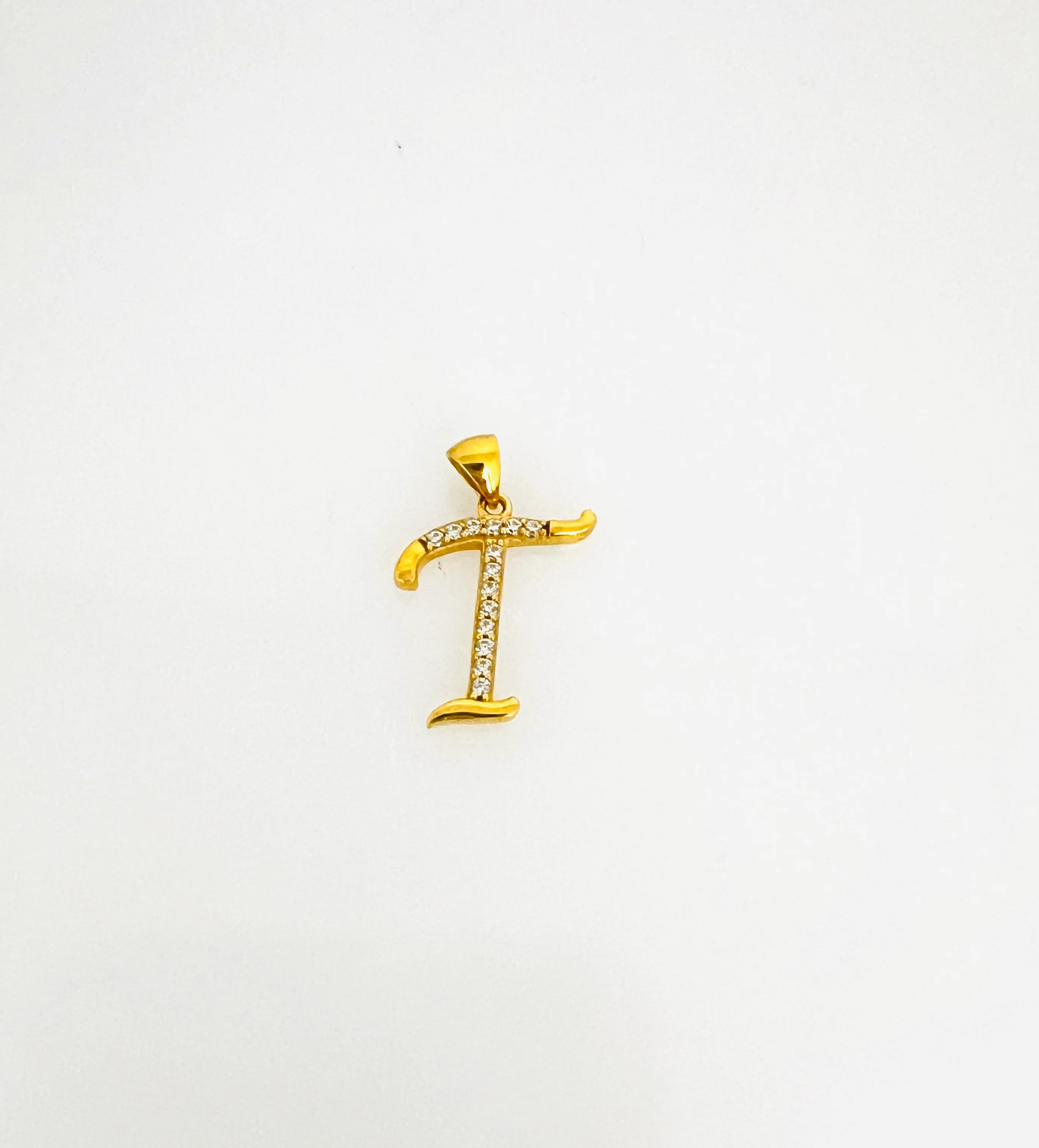 21K Gold Initial Charms - Image 14
