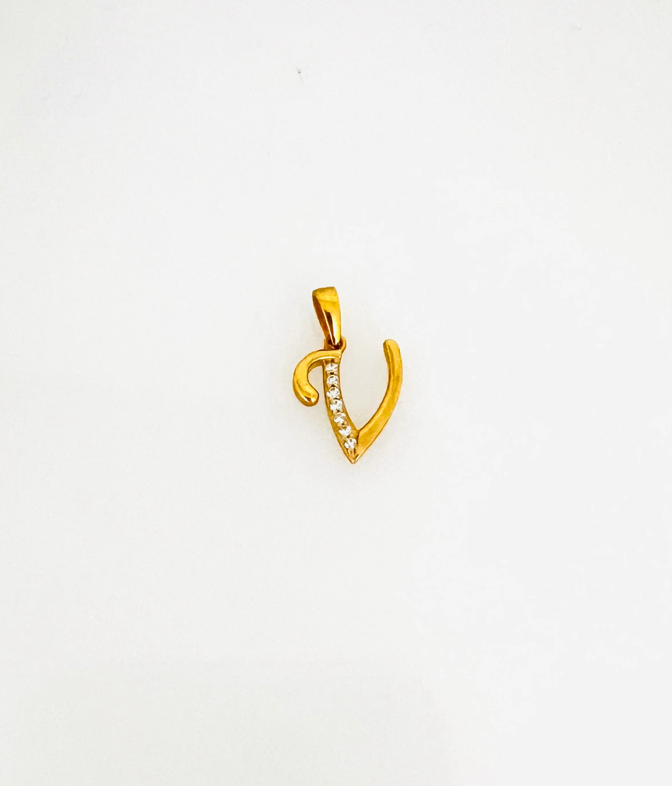 21K Gold Initial Charms - Image 15