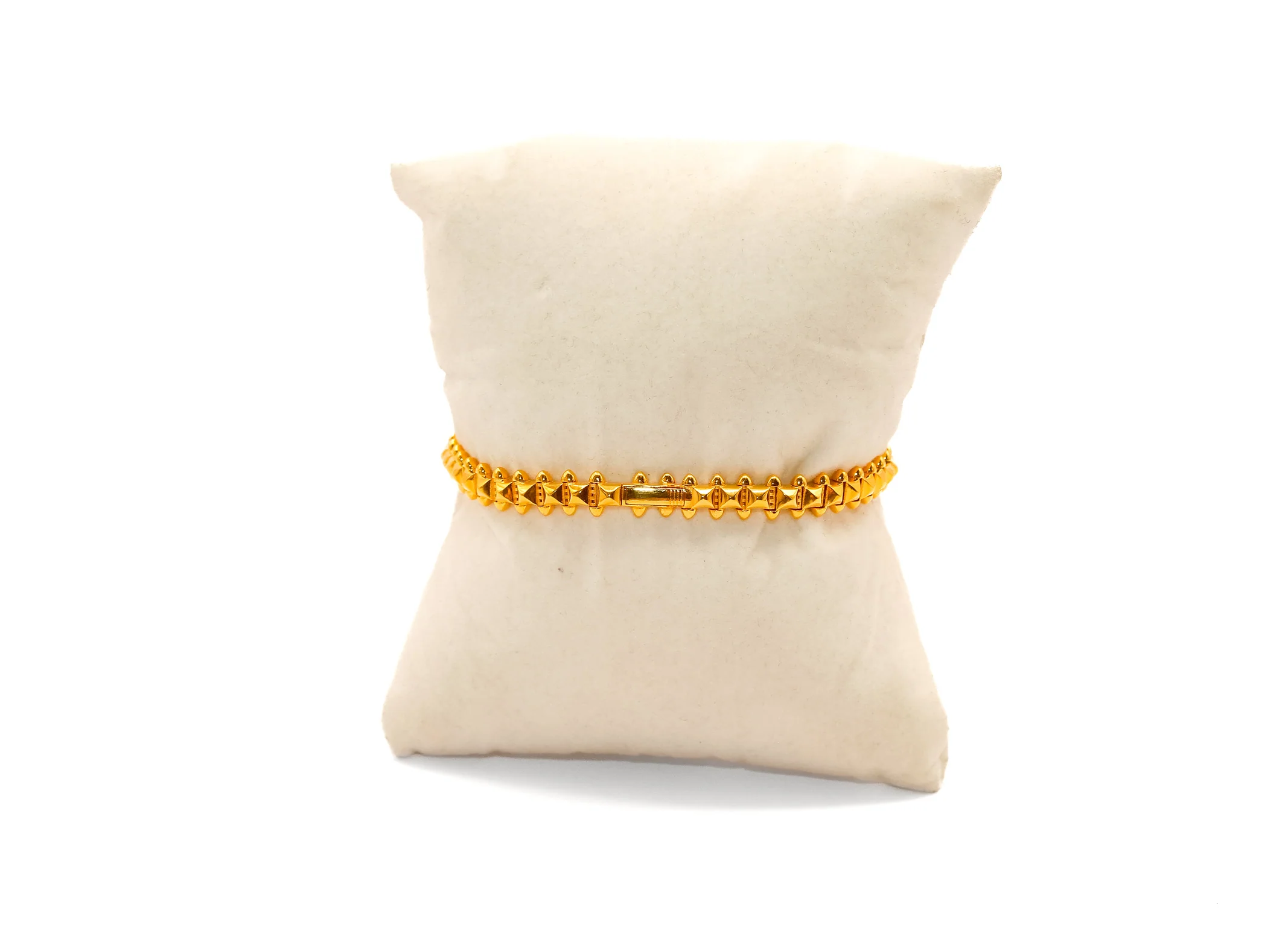 21K Gold Link Bracelet - Image 2