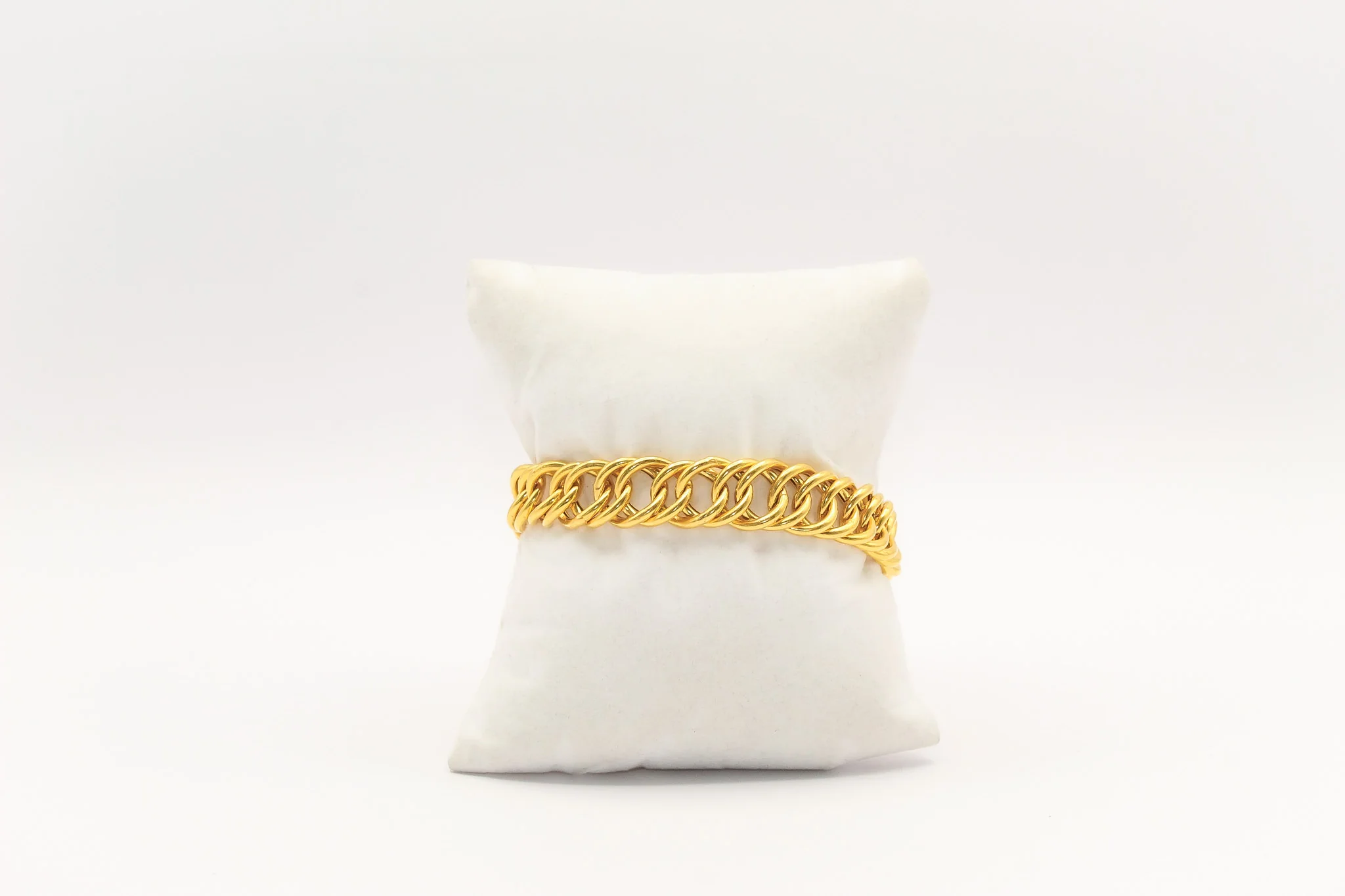 21K Gold Link Bracelet