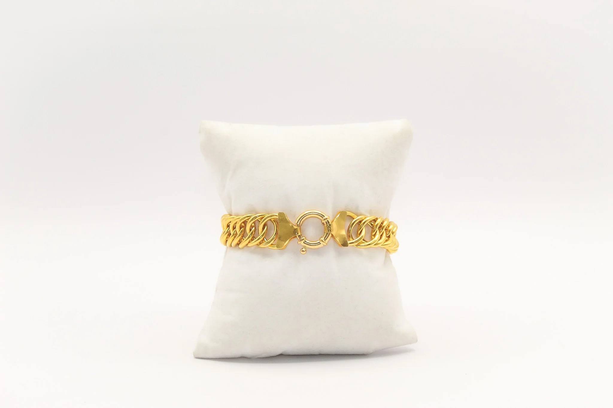 21K Gold Link Bracelet - Image 2
