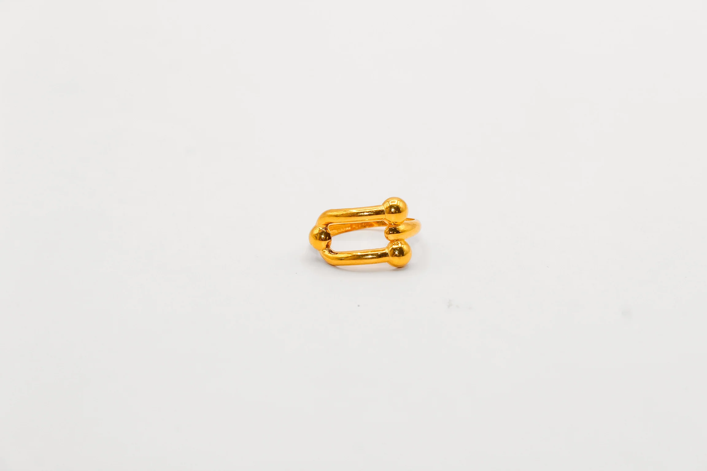 21K Gold Link Ring