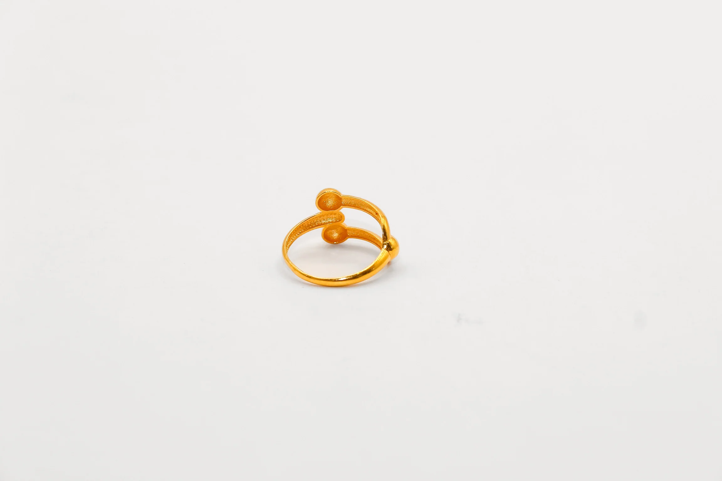 21K Gold Link Ring - Image 2