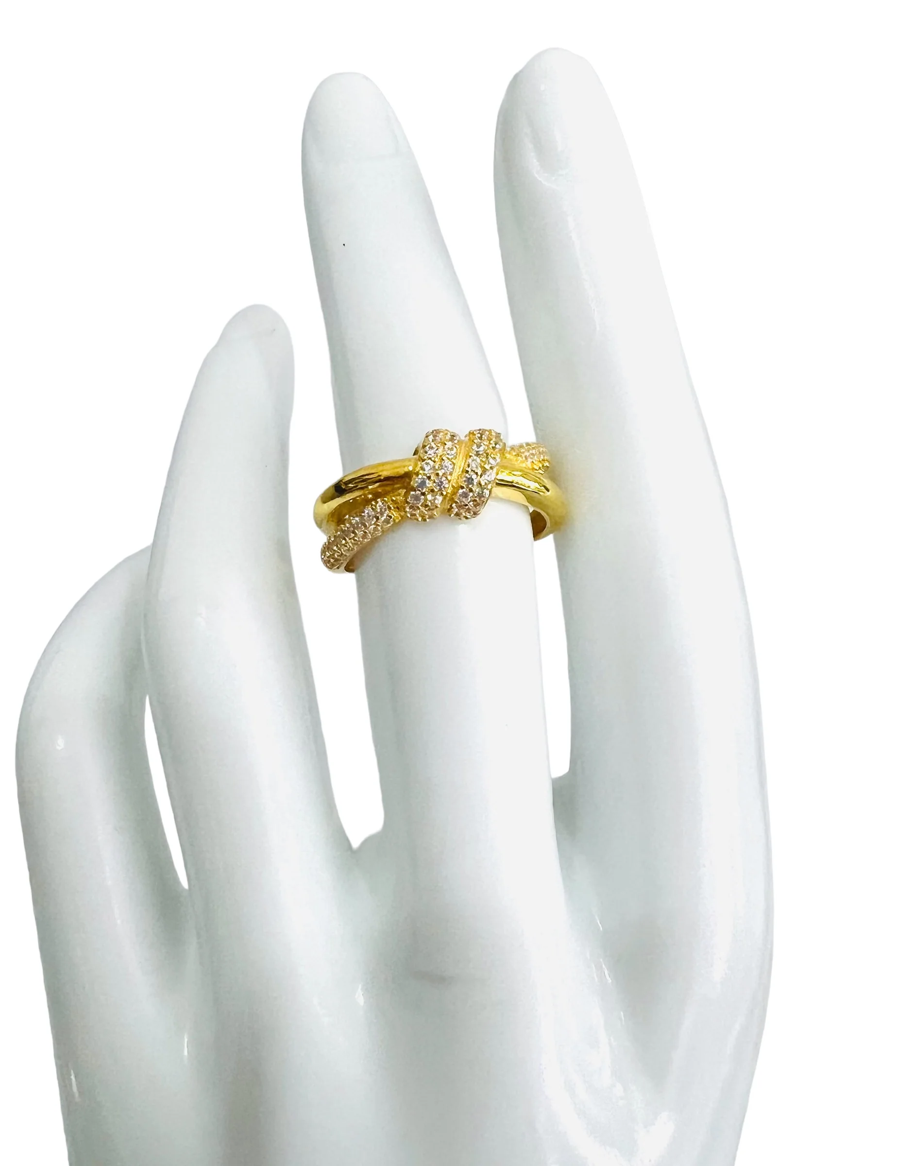 21K Gold Knot Ring