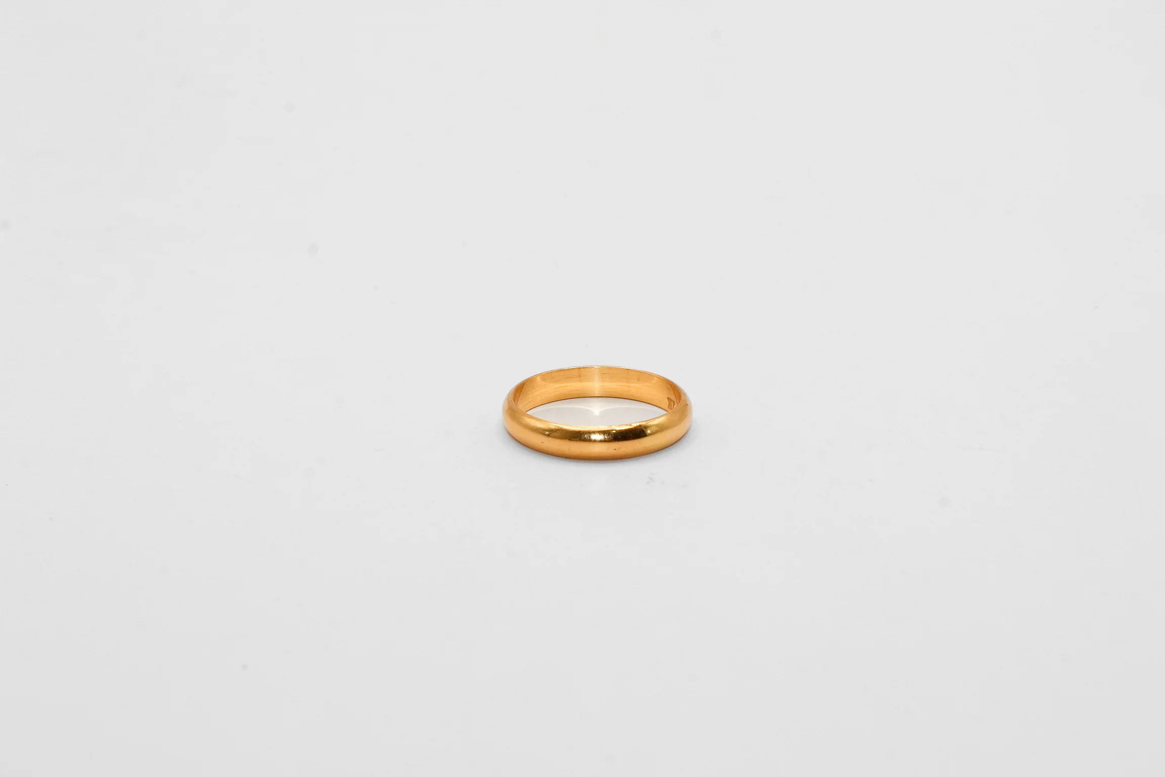 21K Gold Plain Band