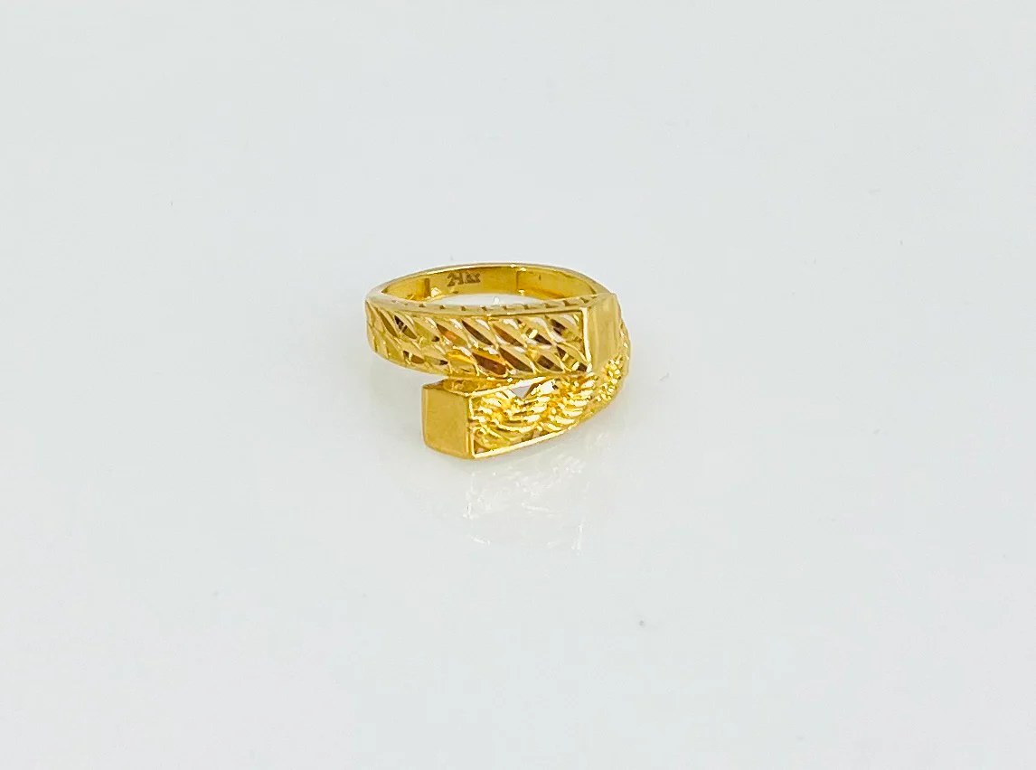 21K Gold Rope Ring