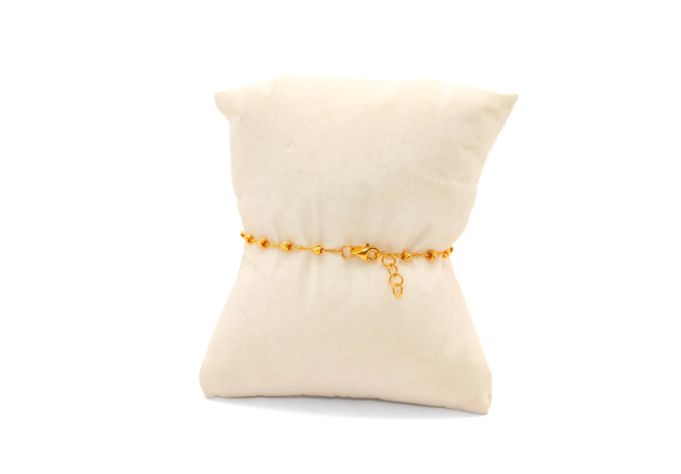 21K Gold Rosary Bracelet - Image 2
