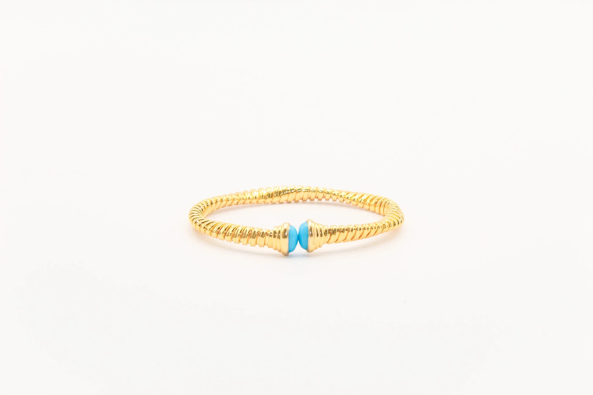 21K Gold Turquoise Himo Bracelet