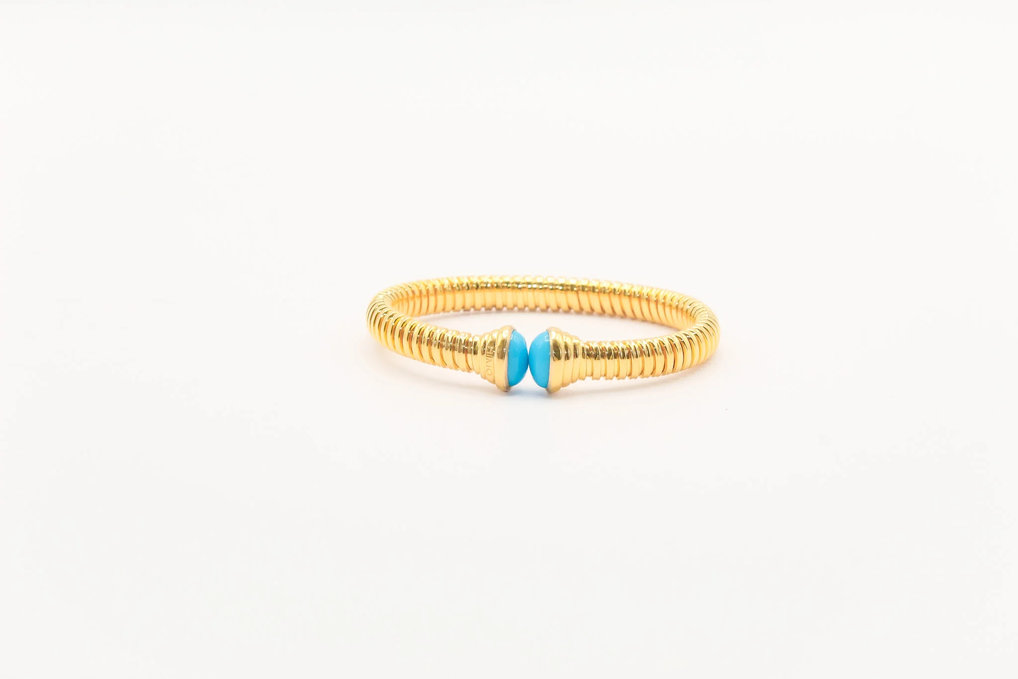 21K Gold Turquoise Himo Bracelet