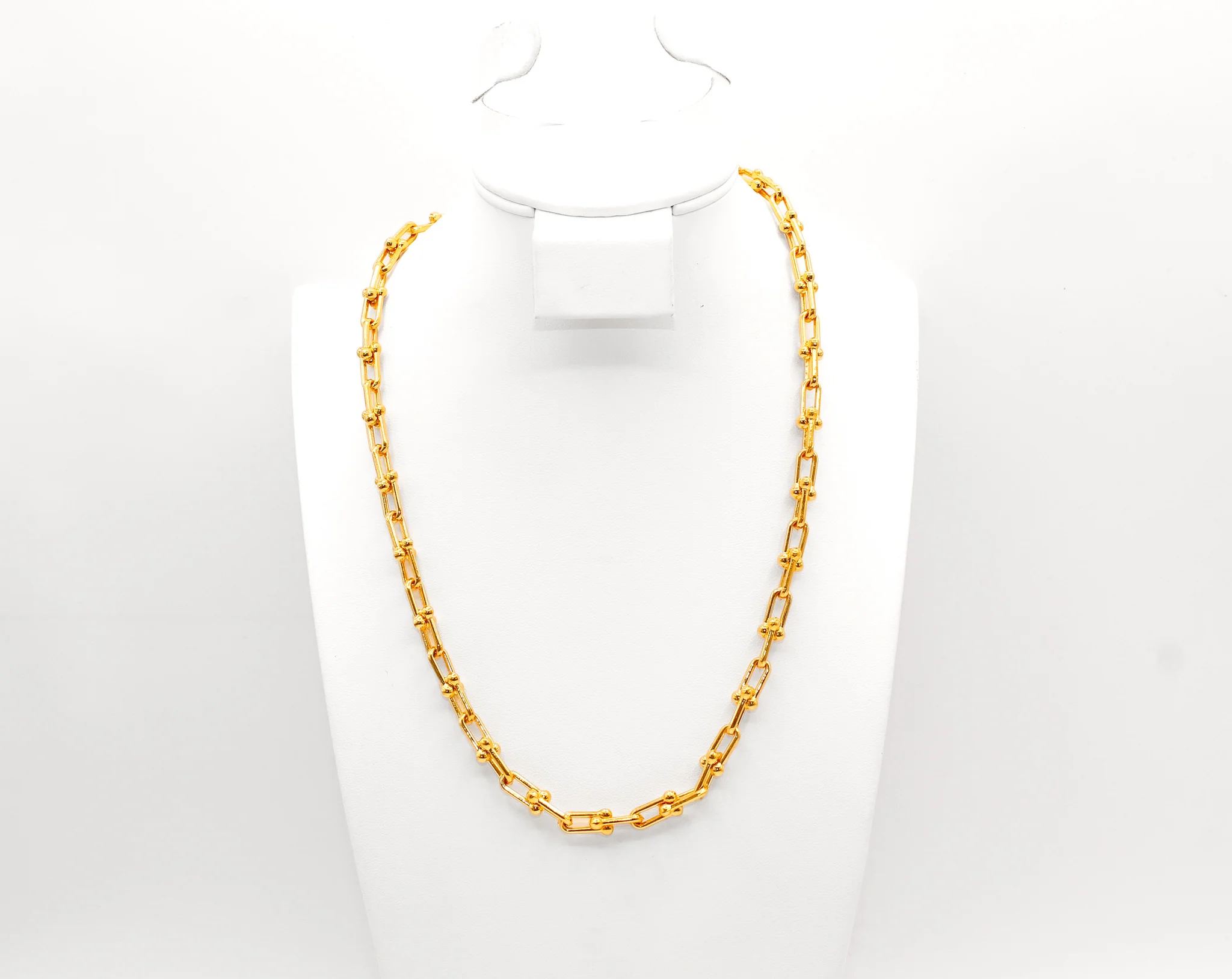 21K Link Necklace